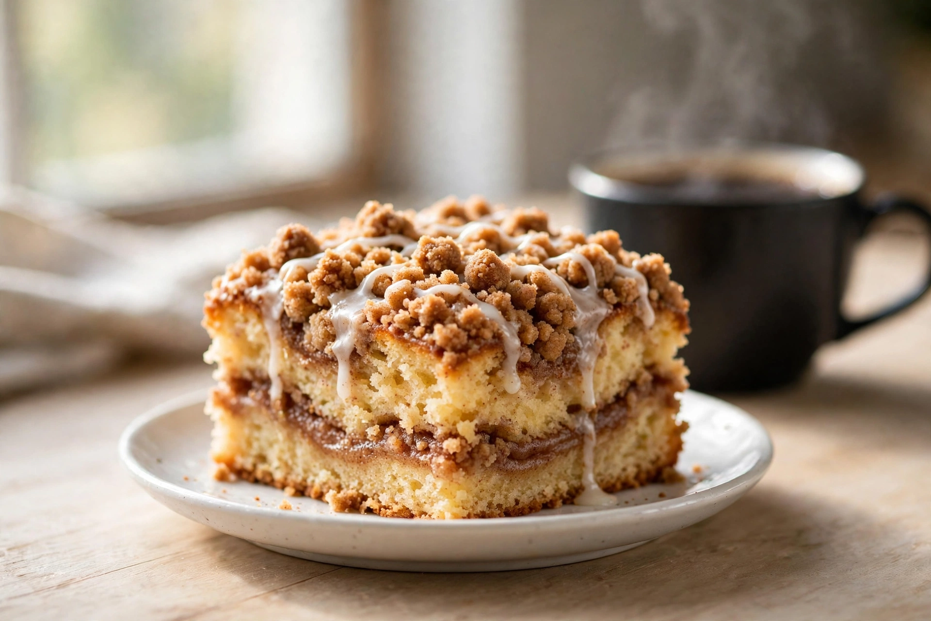 Best Cinnamon Streusel Coffee Cake (Moist, Buttery Crumb)