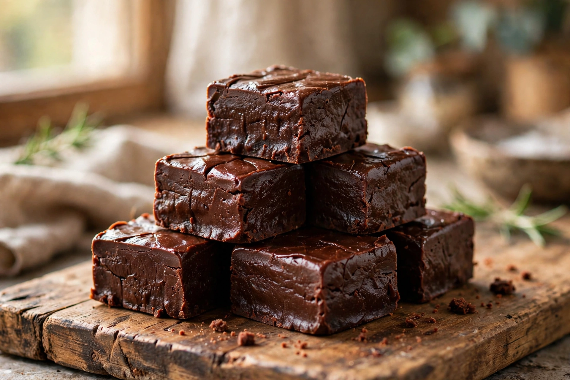 Easy 3-Ingredient Chocolate Fudge