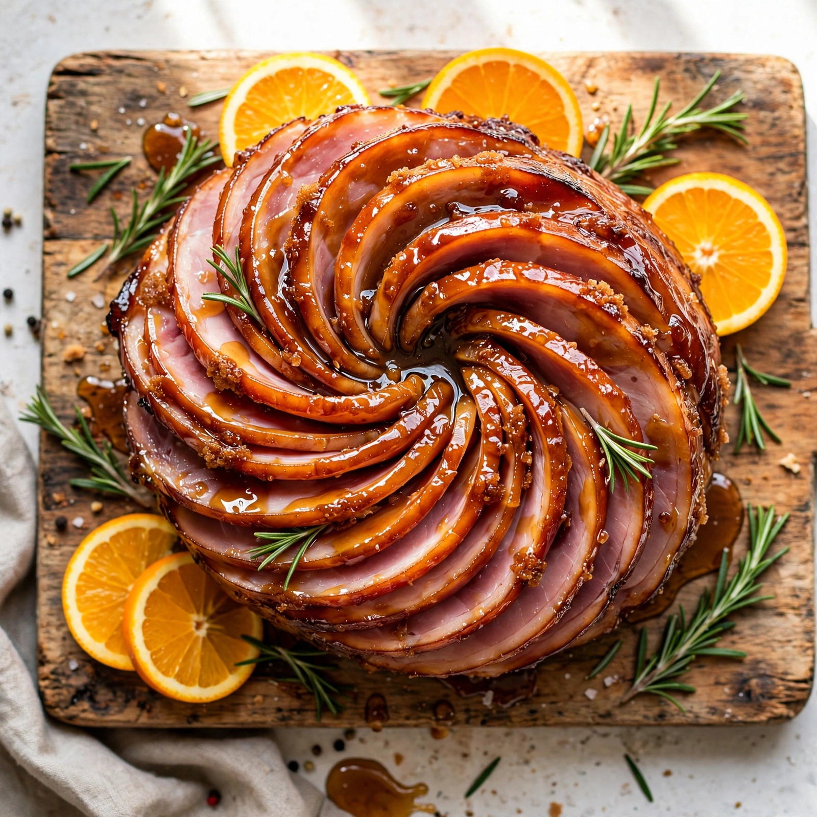 Honey Glazed Ham (Caramelized & Juicy!)