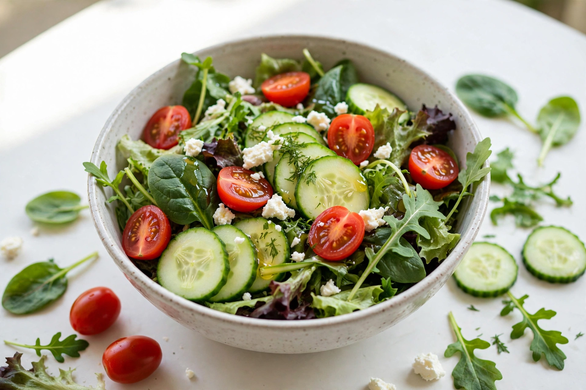 Fresh salads