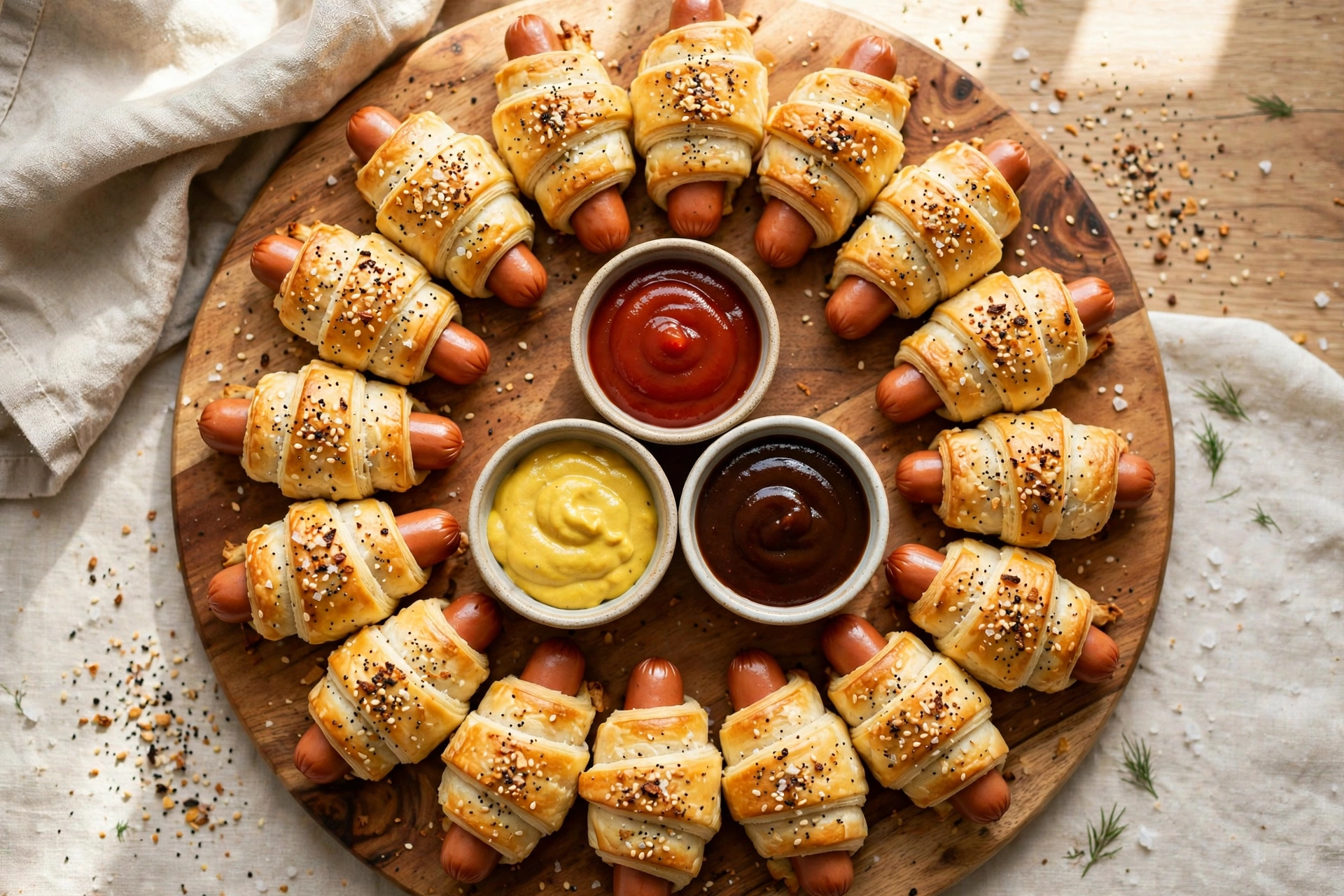 Pigs in a Blanket (Flaky, Golden & Gone in Minutes!)