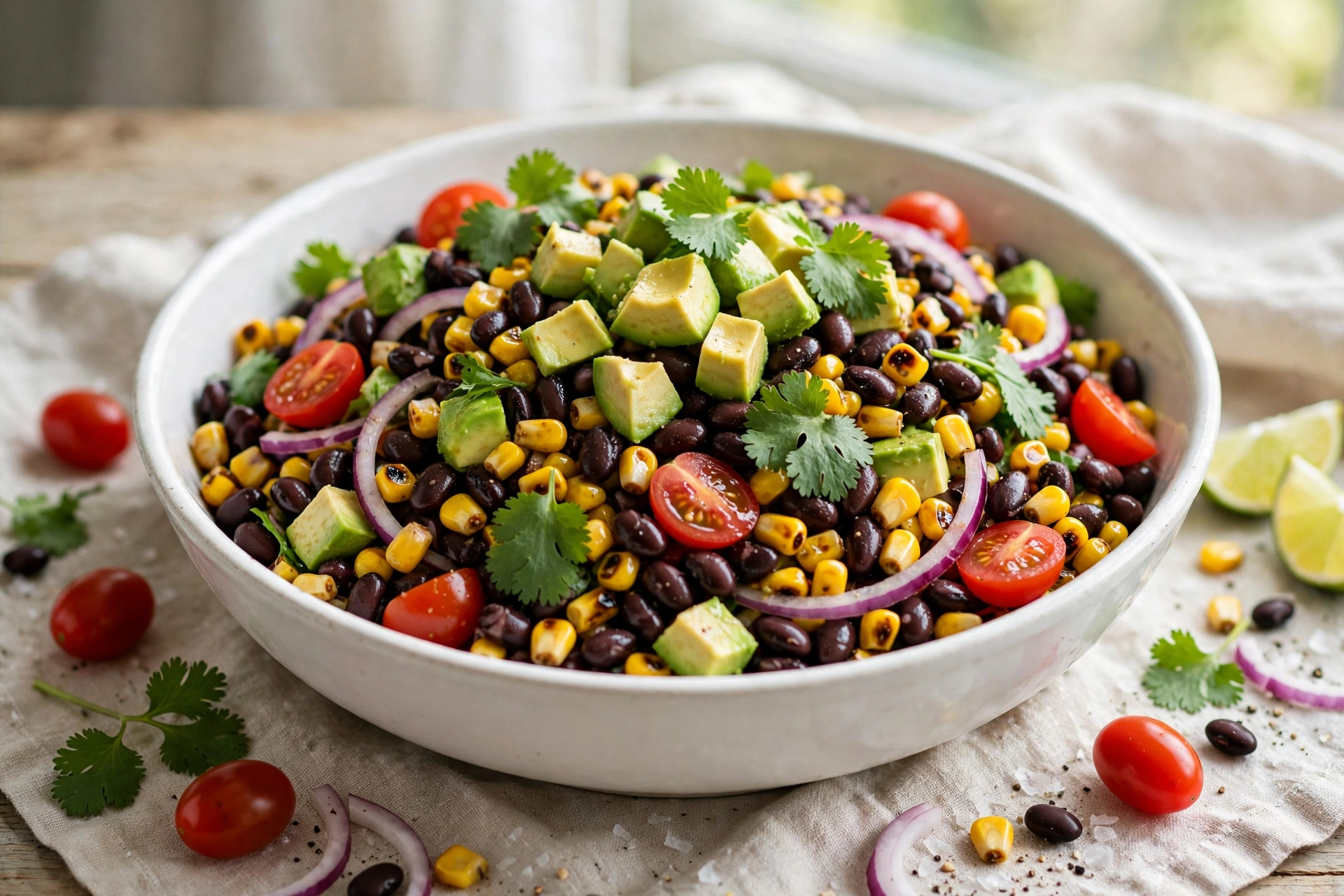 Smoky Black Bean & Corn Salad (15-Minute, No-Cook!)